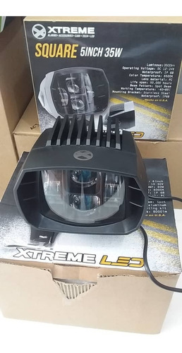 Faros Square  Cuadrados 60w 3500lm Xtreme