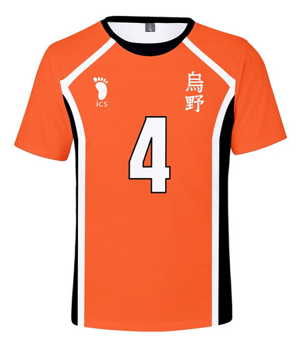 Haikyuu Cosplay Camiseta Del Karasuno Hinata Tobio Yu 