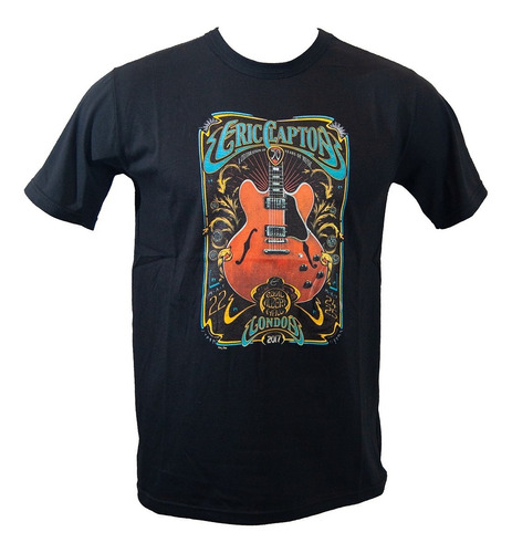 Remera Algodon Eric Clapton London 2017 Rock Hombre Mujer