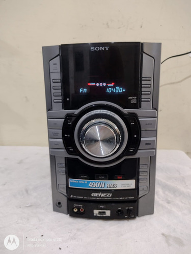 System Sony Hcd-gt555, Bivolt, Para Peças, Prateado 216 W (Usado)