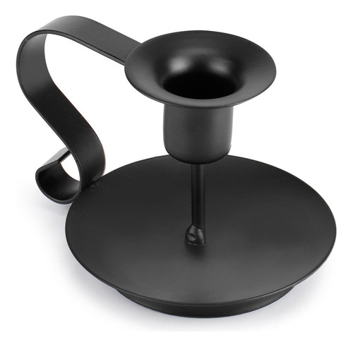 P Candelabro Retro De Hierro Cónico Candelabro Hecho A Mano