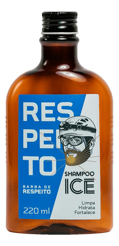 Shampoo De Barba Ice Barba De Respeito 220ml