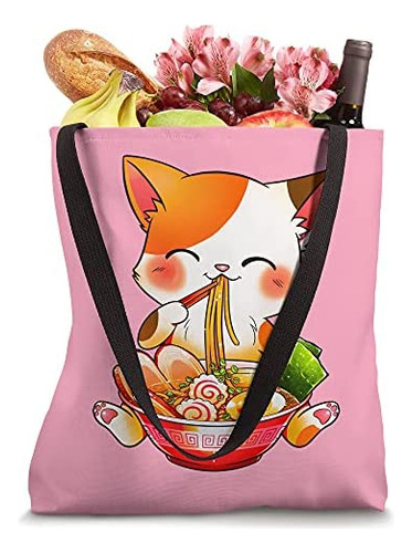 Ramen Cat Neko Anime Kawaii Japanese Merch Regalos Mujeres N