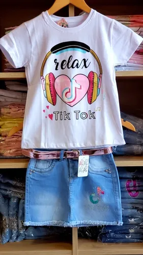 Remera De Nena Tik Tok