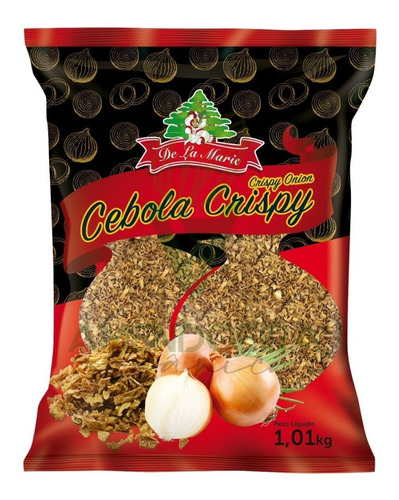 Cebola Crispy Delamarie Pacote Com 1,01 Kg - Importada