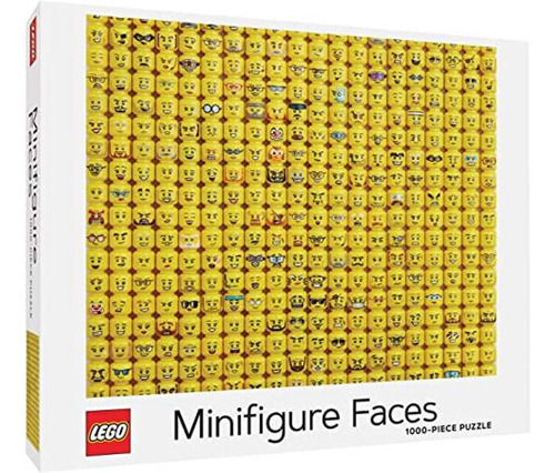 Rompecabezas De 1000 Piezas Con Caras De Minifigura Lego