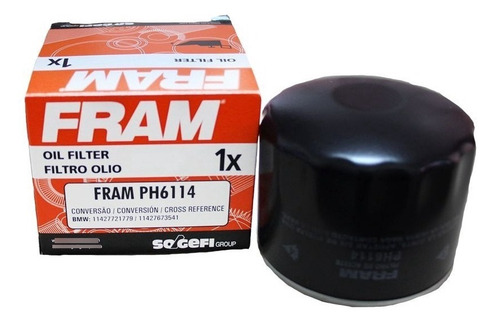 Imagem 3 de 4 de Filtro Óleo Moto Fram Ph6114 Bmw F800 K1300 Nuda S1000rr