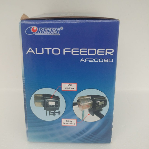Imagen 3 de 8 de Alimentador Automático Peces Resun Digital Af2009d Acuario