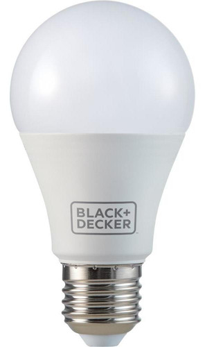 Lâmpada Led Luz Branca Bulbo 15w 6500k Black+decker 10 Pçs