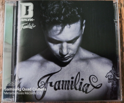 J Balvin La Familia, Cd, Año 2014. (Usado)