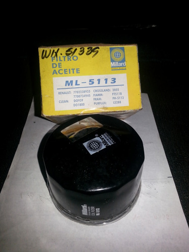 Filtro De Aceite Renault Clio Y Vw