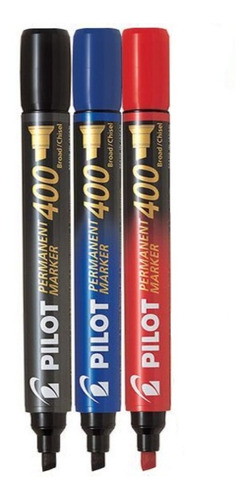 Marcador Permanente Pilot Set X 3 Uds