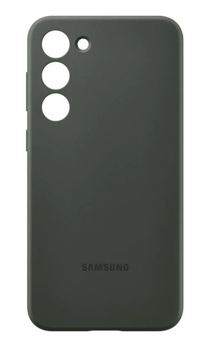 Funda Silicone Case Samsung S23 Plus Color Verde