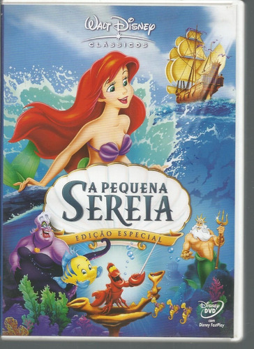 Dvd A Pequena Sereia, Edição Especial