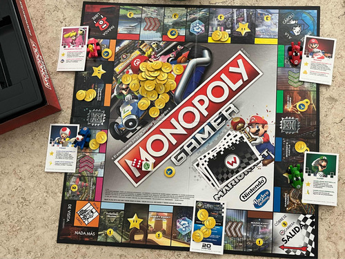 Monopoly Gamer Hasbro Español - Mario Kart (Usado)