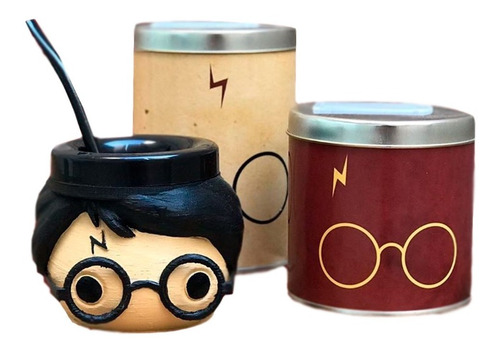 Mate Harry Potter + Azucarero + Yerbero