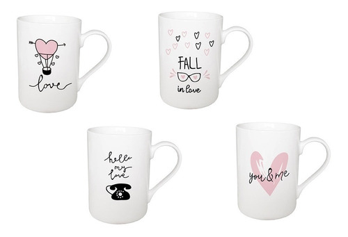 Mug Recto 340ml Love