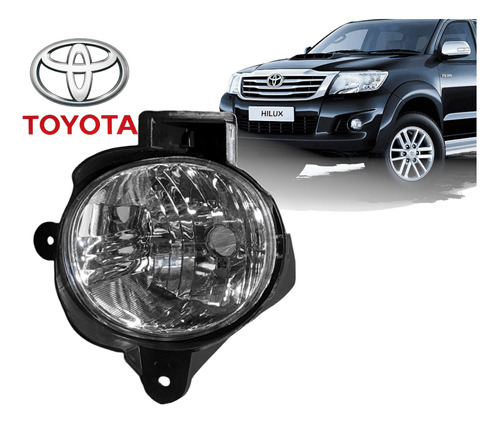 Kit De Faros Antiniebla Para Hilux 2012 Al 2016  