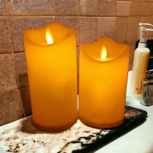 Velas Vela Velon Movimientos Luces Calido