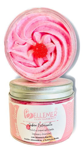 Jabón Sólido Exfoliante Berries Bellemer® 100grs