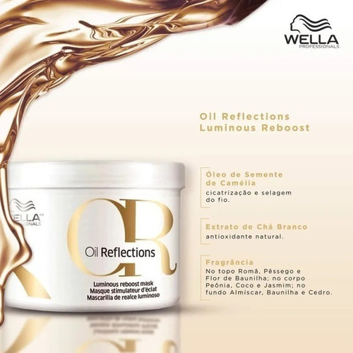 Wella Professionals Oil Reflections - Máscara Capilar 500ml