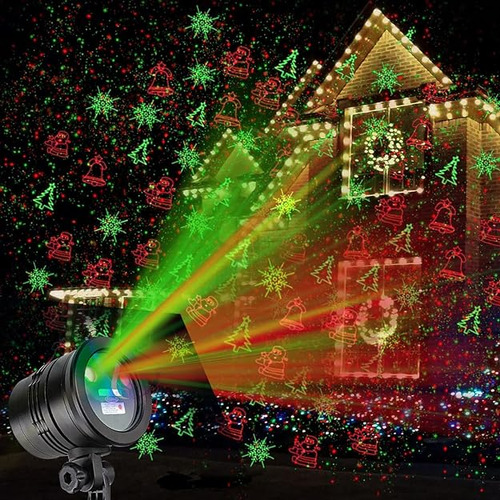 Luces Laser De Navidad Luces De Proyector Led De Paisaje De