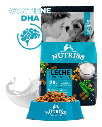 Nutriss Cachorro Leche 30 Kilos - Kg A $4200