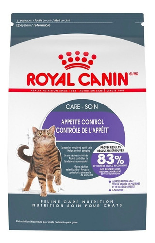 Alimento Royal Canin Feline Health Nutrition Appetite Control Spayed/Neutered para gato adulto sabor mix en bolsa de 5.9kg