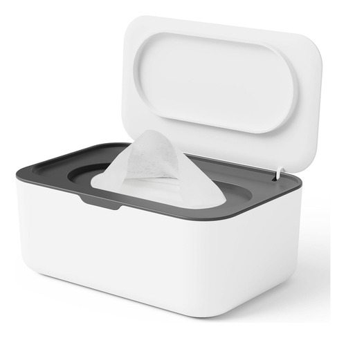 Jitnetiy Dispensador de Toallitas para Bebé Caja de Pañuelos con Tapa a Prueba de Polvo