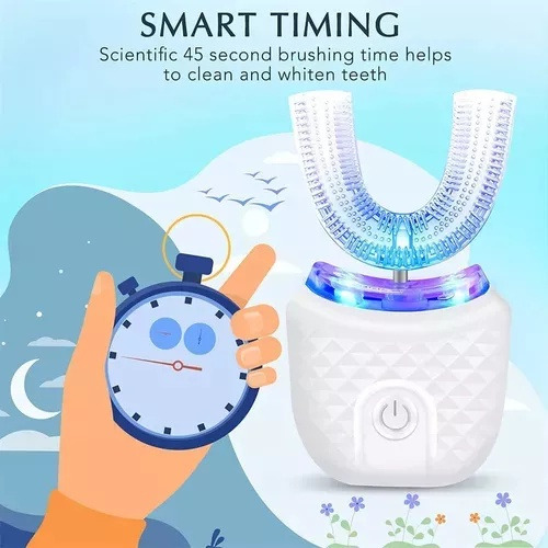 Cepillo Dientes Eléctrico Ultrasónico Para Adultos Tipo U A