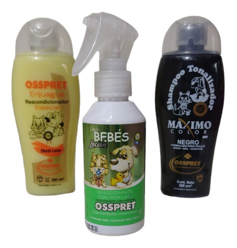 Combo Max Shampoo Crema De Enjuague Y Perfume Para Perros