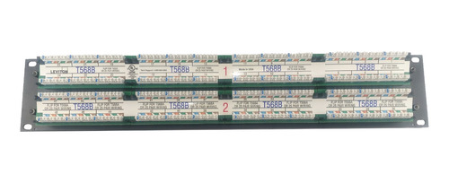Patch Panel Mca Leviton Mod 5g596-u48 Cat 5e 48 Puertos 2u