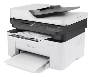 Multifuncion Hp Laserjet 137fnw - Blanco/negro - 110v/240v