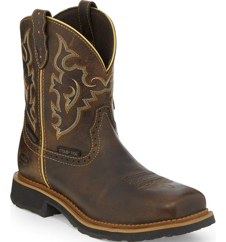 Bootgy9978 Bota Trabajo Para Mujer Jalena Maple Tan 9