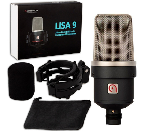 Microfono Condensador Lisa 9 Audioprobe No Samon Shure Rode