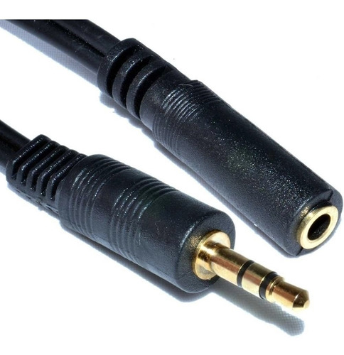 Extensao Cabo Extensor Plug P2 Fema / Macho 1,80 Mts