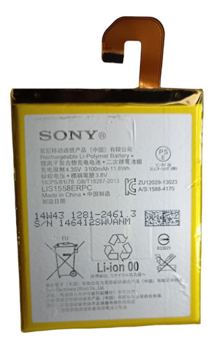 Batería Sony Xperia Z3 Dual, D6603 Lis1558erpc