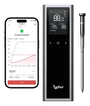 Comprar Termómetro Inalámbrico 120mts Wifi Sous Bbq Carnes Parrillas