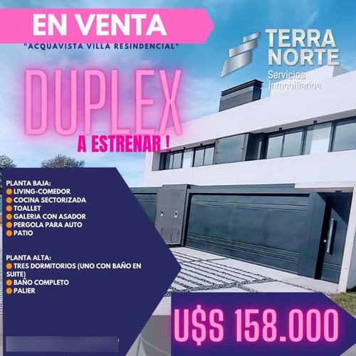 Venta Dúplex 3 Dormitorios Malagueño Con Cochera