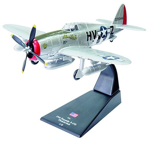 República P-47d De Fundición A Presión Modelo 1:72 (amercom 