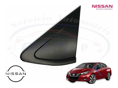 Bisel Moldura Salpicadera Piloto Versa 2020 2021 2022 Nissan