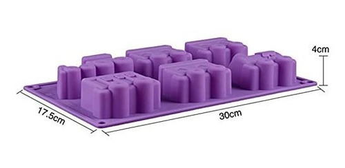 Molde De Silicona Para Muffins Con Diseño De Tren - 2