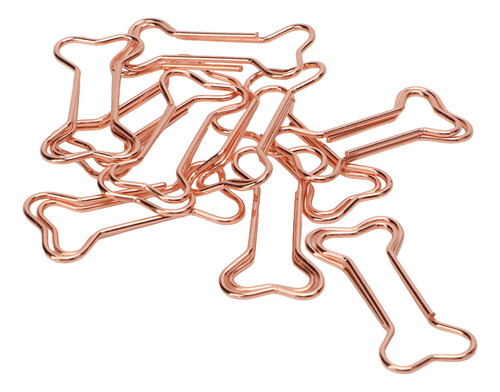 Clips De Oficina, 100 Unidades, Con Forma De Papel Galvaniza