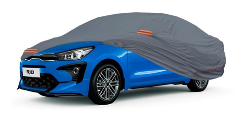 Imagen 4 de 7 de Cobertor Funda De Auto Kia Rio Hatchback Impermeable/uv