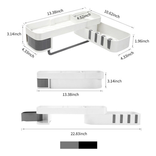 Estantería De Baño, Lavabo, Baño Con Soporte, Gabinetes, Est