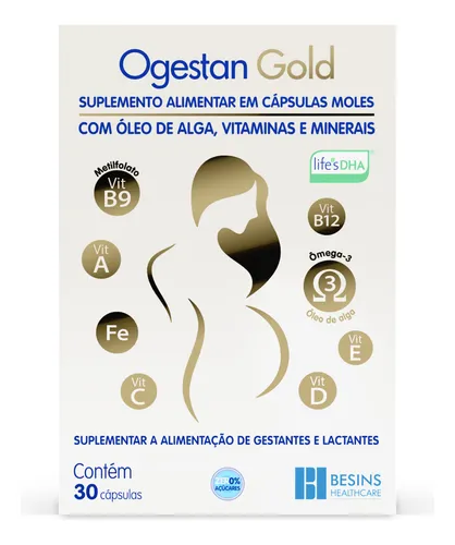 SUPLEMENTO OGESTAN GOLD GESTANTES E LACTANTES 30CAPS