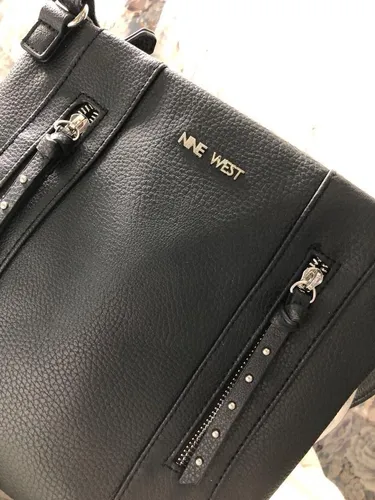 Nine West Crossbody Mariconera Negra Original Env o Gratis Env o