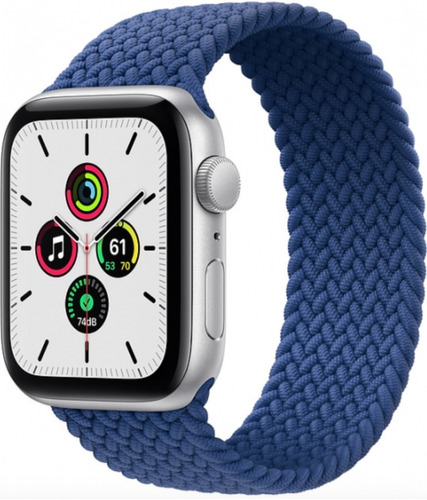 Pulseira Braided Solo Para Apple Watch 42/44mm - Azul - Pp