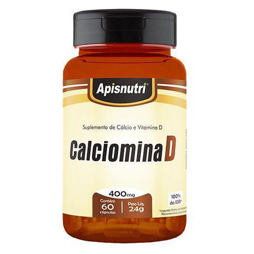 Calciomina D (60 Cápsulas) 400 Mg