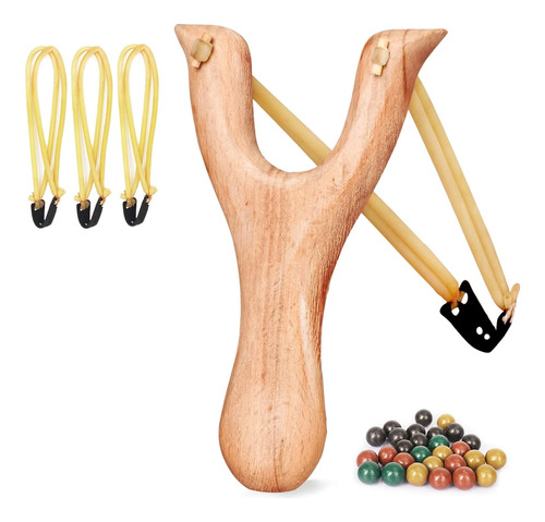 Kekafu Juguete De Hachinas De Madera, Juego De Tirachinas De